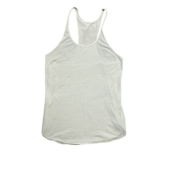 Lululemon Cool Racerback II Pin Striped Thin Workout Running Tank Top - Picture 4 of 6